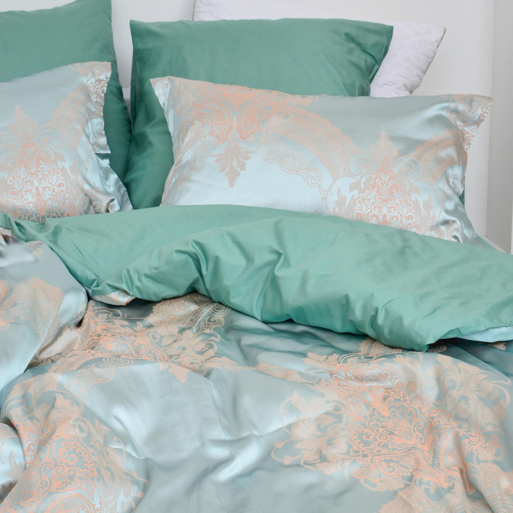 Постільна білизна Tiare 2102 Сатин Жаккард євро (2102 жакард_ev) - зображення 3