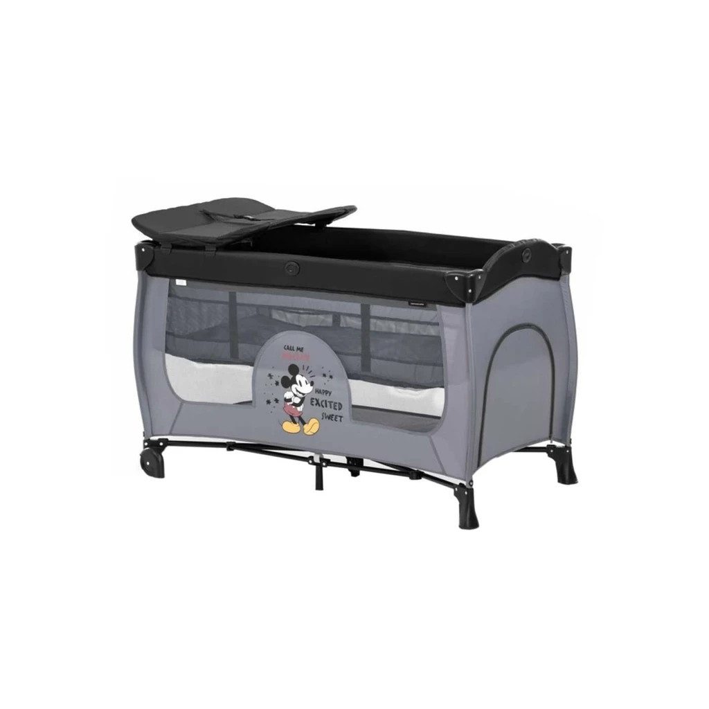 Дитячий манеж Hauck Sleep N Play Mickey Mouse Grey (60069-6) - зображення 1