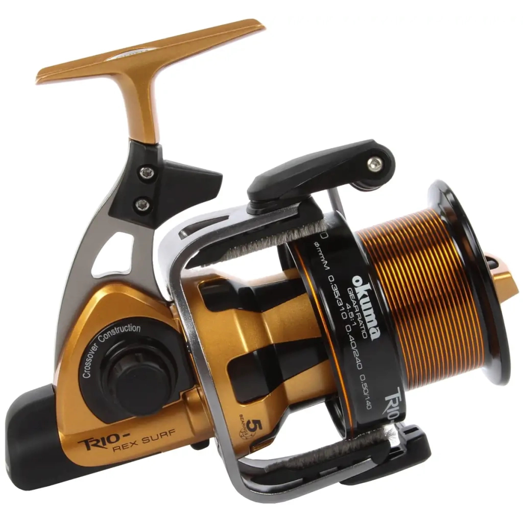Котушка Okuma Trio Rex Surf-TXSU-60 FD 4+1BB 4.51 (1353.09.25) - зображення 4