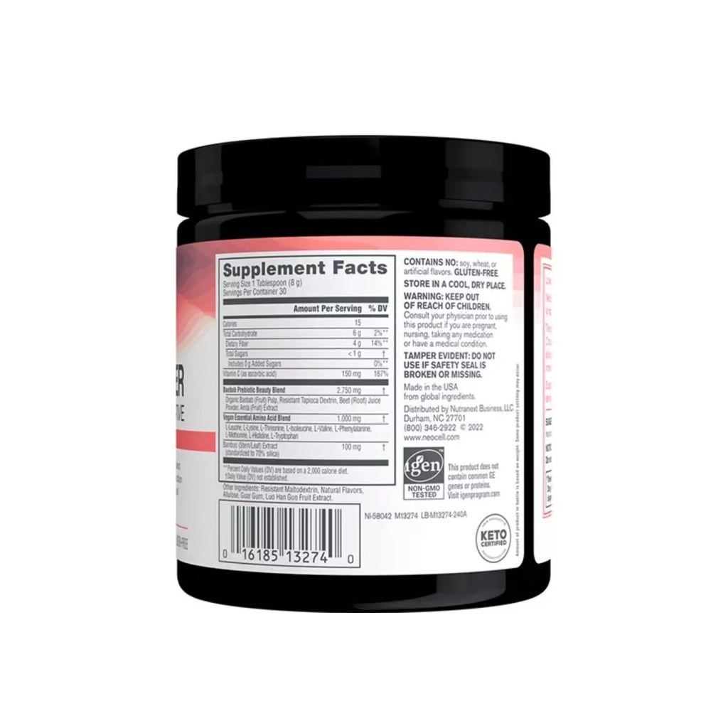 Вітамінно-мінеральний комплекс Neocell Веганський Колаген, смак гібіскусу, Vegan Beauty Builder, NeoCell, 227 (NEL-13274) - зображення 2