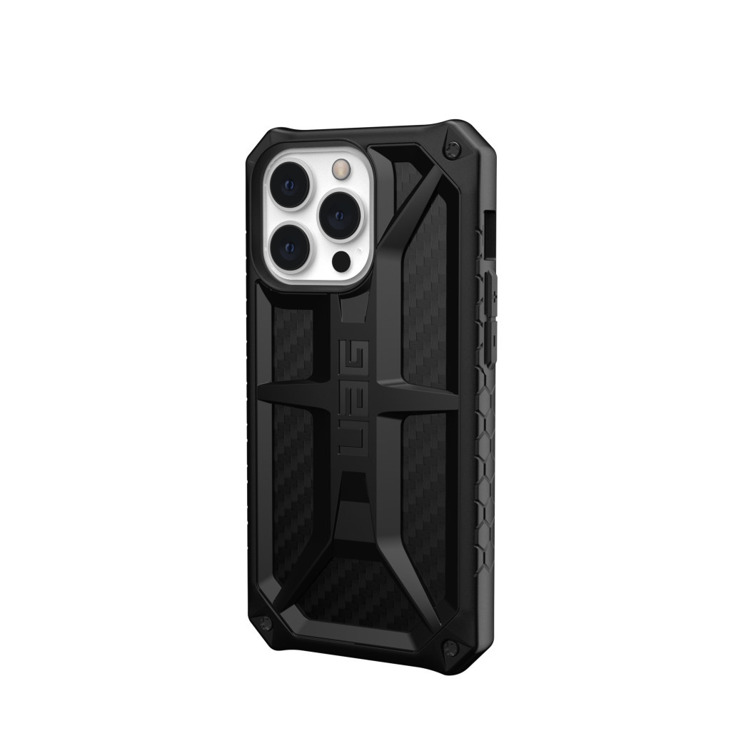 Чохол до мобільного телефона UAG Apple Iphone 13 Pro Monarch, Carbon Fiber (113151114242) - зображення 11