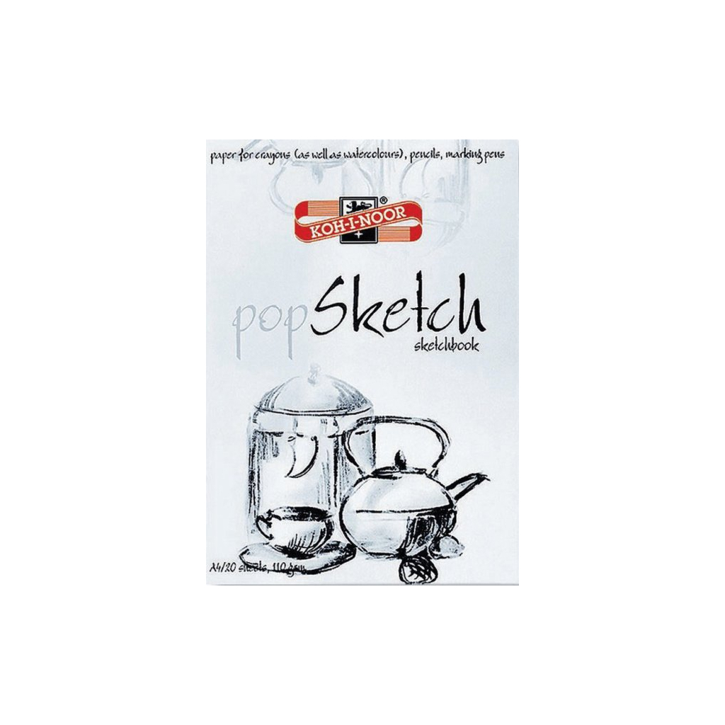 Альбом для малювання Koh-i-Noor для скетчів А4 20 аркушів (992001) - зображення 1