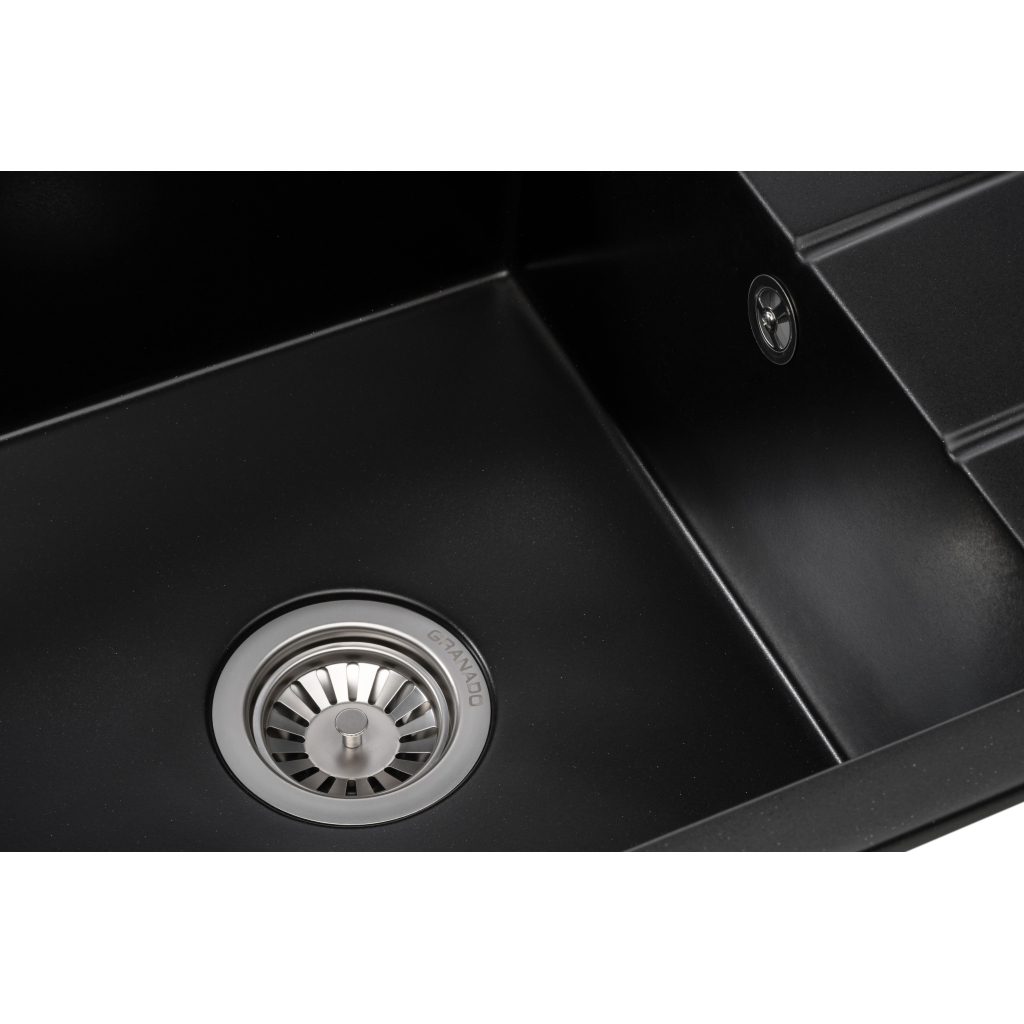 Мийка кухонна GRANADO LINARES black shine (gr0801) - зображення 4