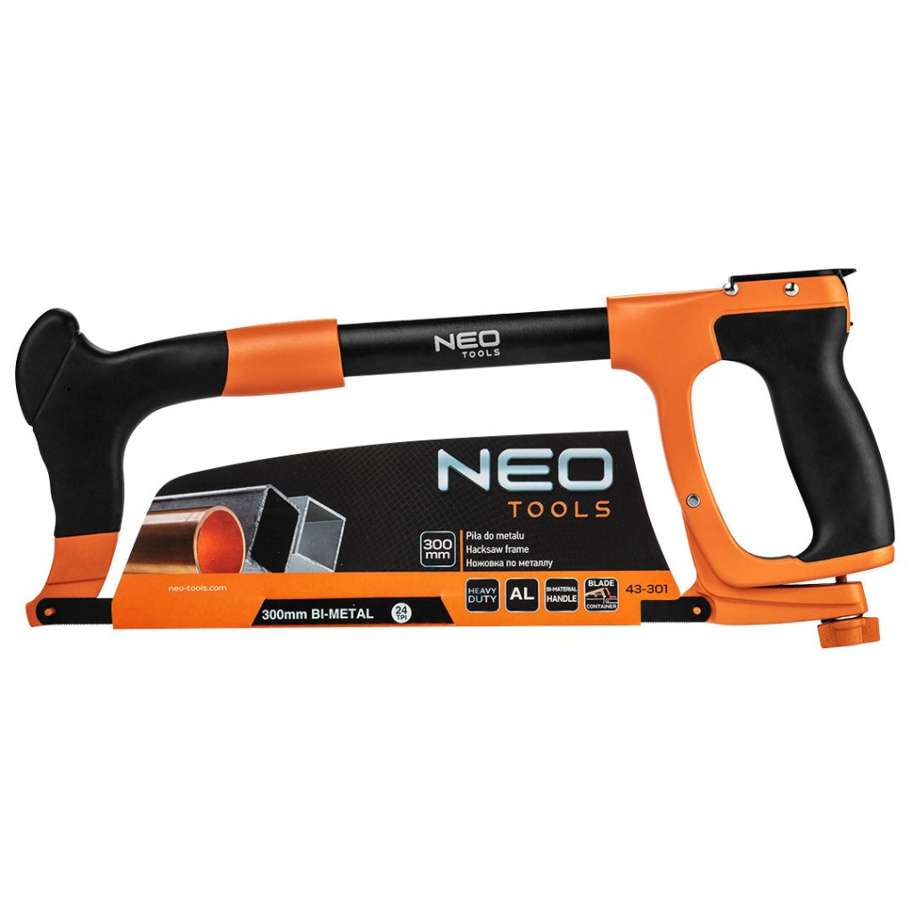Ножівка Neo Tools по металу, алюмінієва, 300 мм (43-301) - зображення 2