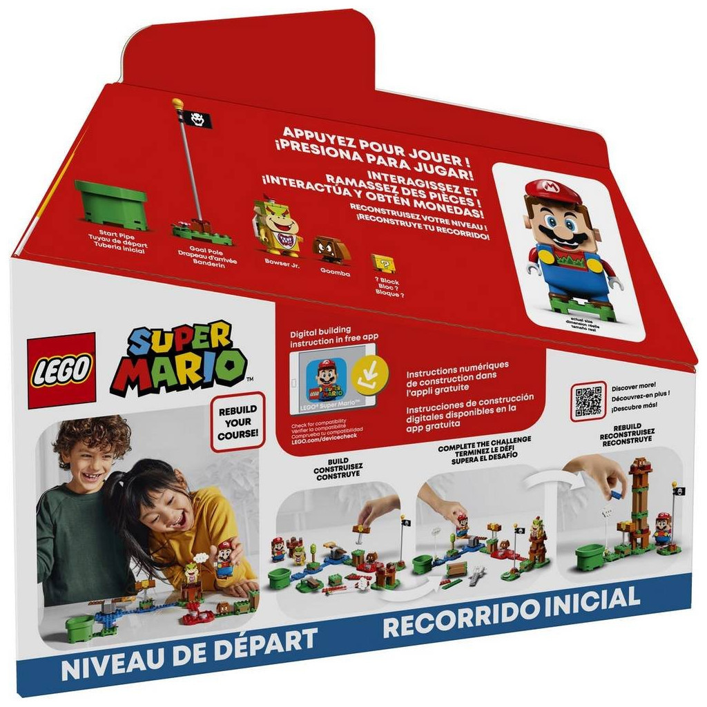 Конструктор LEGO Super Mario Пригоди з Маріо. Стартовий набір (71360) - изображение 10