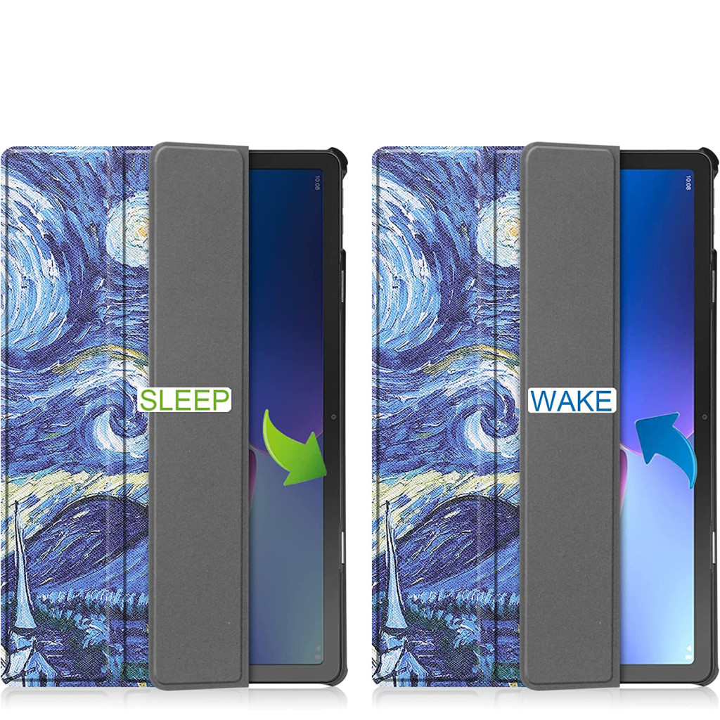 Чохол до планшета BeCover Smart Case Samsung Tab A9 SM-X115 8.7" Night (709920) - зображення 4