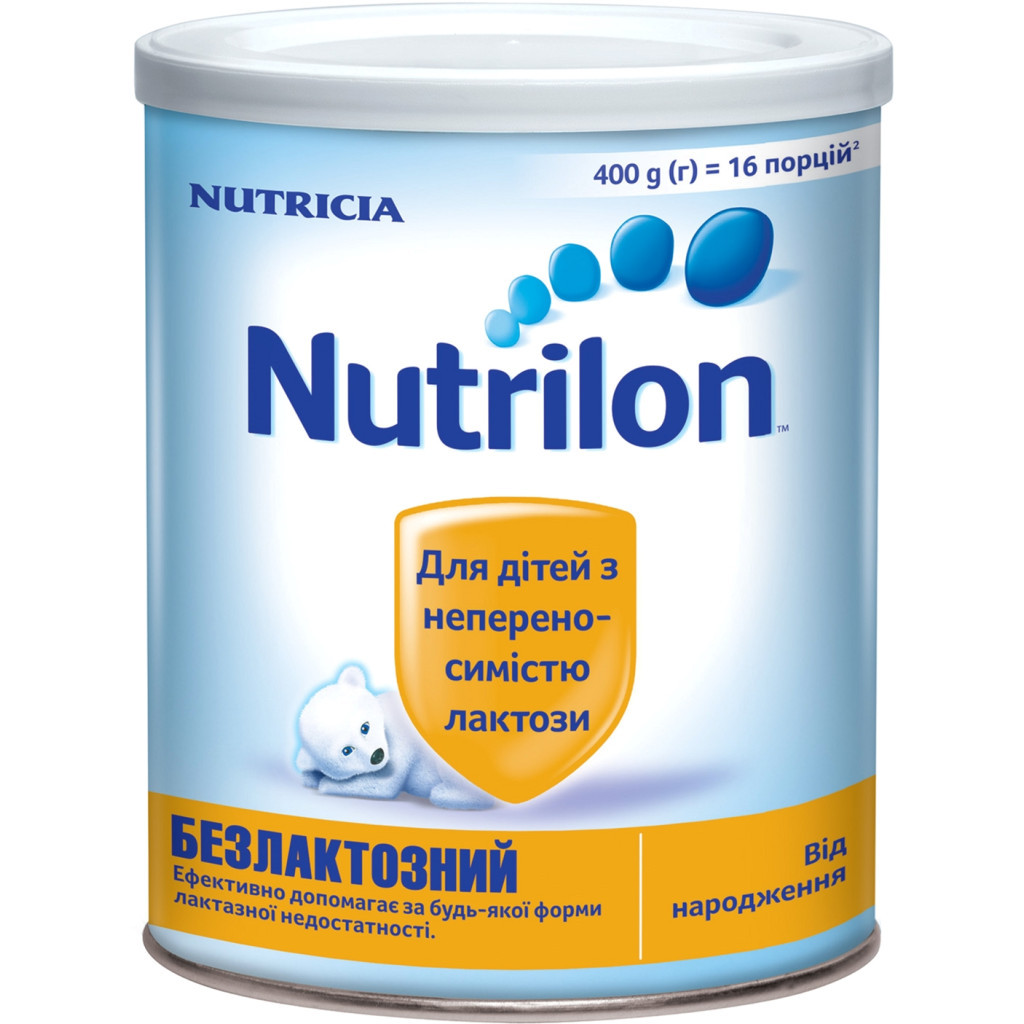 Дитяча суміш Nutrilon Безлактозний 400 г (8712400745291) - изображение 1