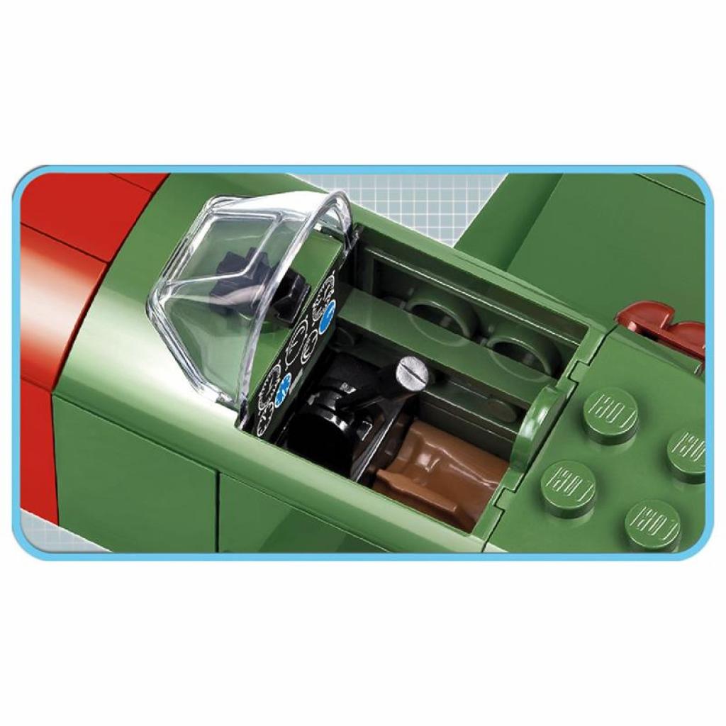 Конструктор Cobi Літак BELL P-39Q Аерокобра 250 деталей (COBI-5547) (5902251055479) - зображення 7