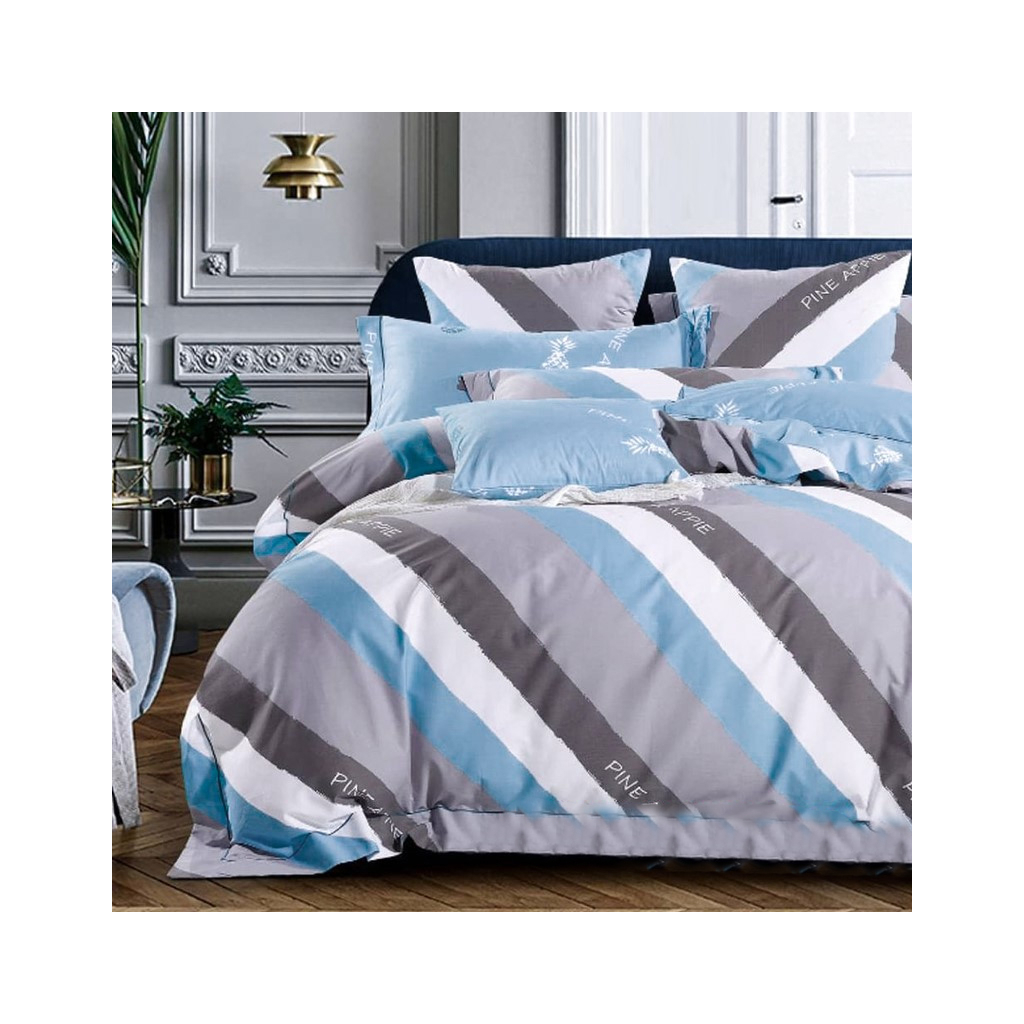 Постільна білизна MirSon Бязь Premium 17-0335 Sukhum 160х220х2 (2200002605458) - зображення 1