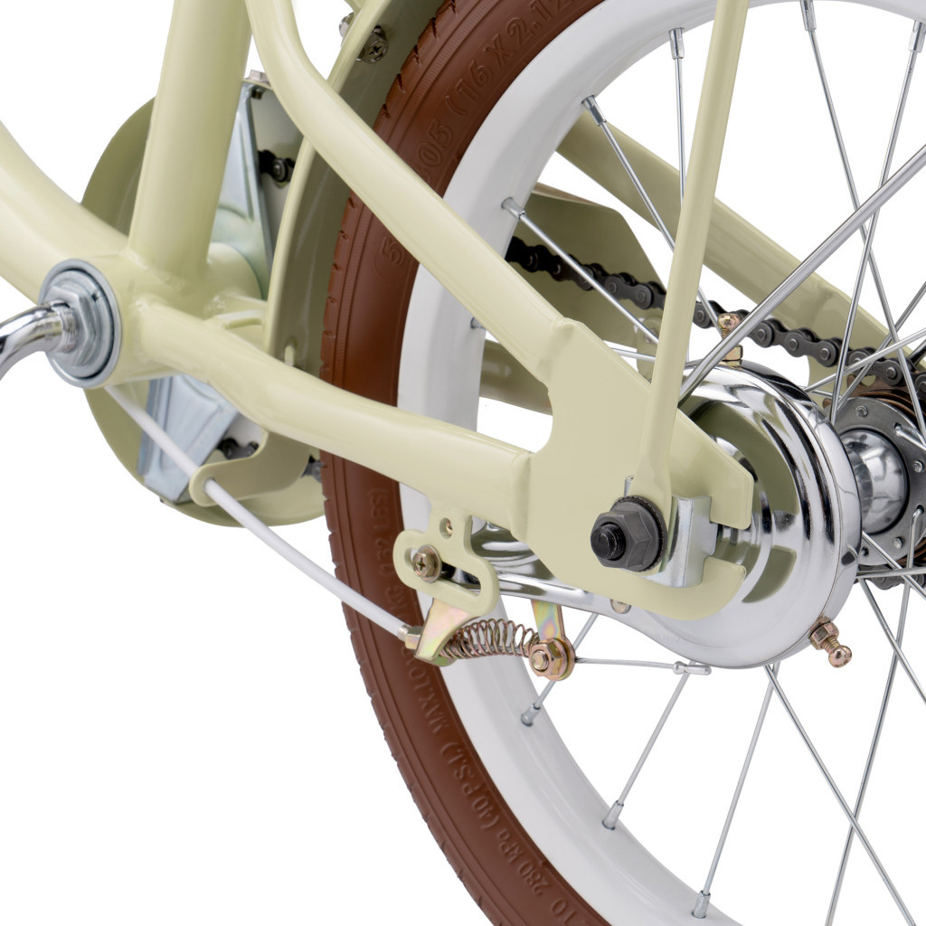 Дитячий велосипед Miqilong LS 16" бежевий (RBB-LS16-BEIGE) - зображення 12