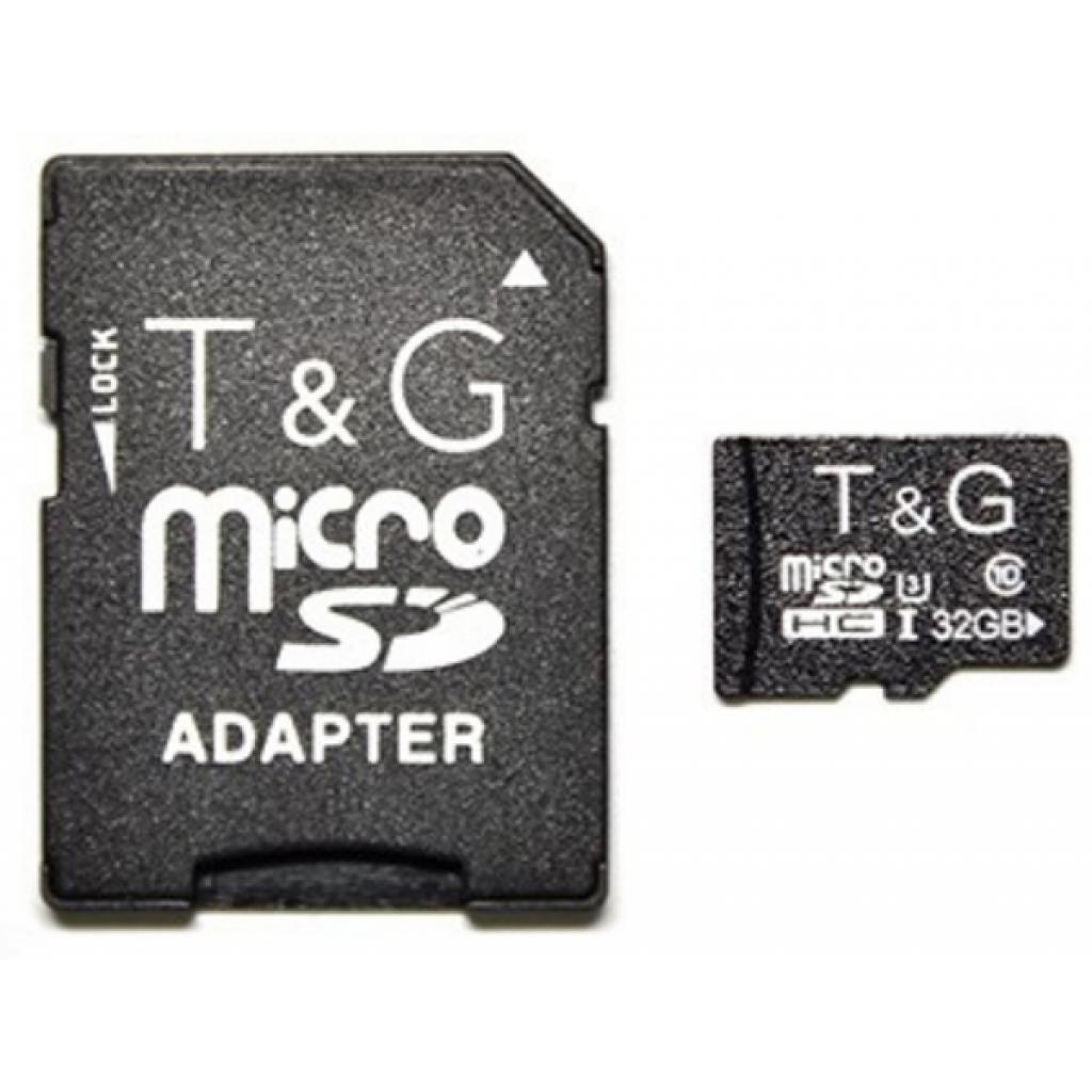 Карта пам'яті T&G 32GB microSDHC class 10 UHS-I U3 (TG-32GBSD10U3-01) - изображение 1