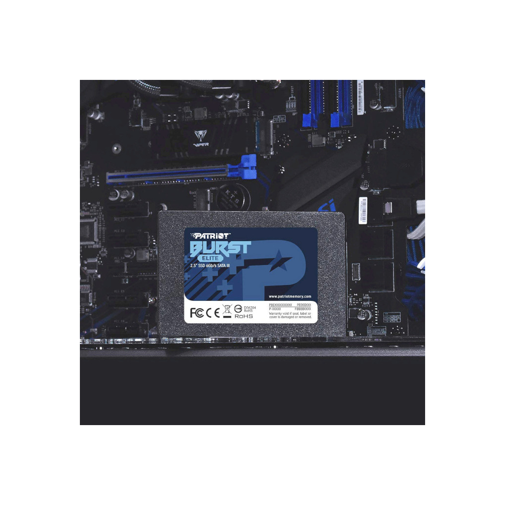 Накопичувач SSD 2.5" 1.92TB Burst Elite Patriot (PBE192TS25SSDR) - зображення 4