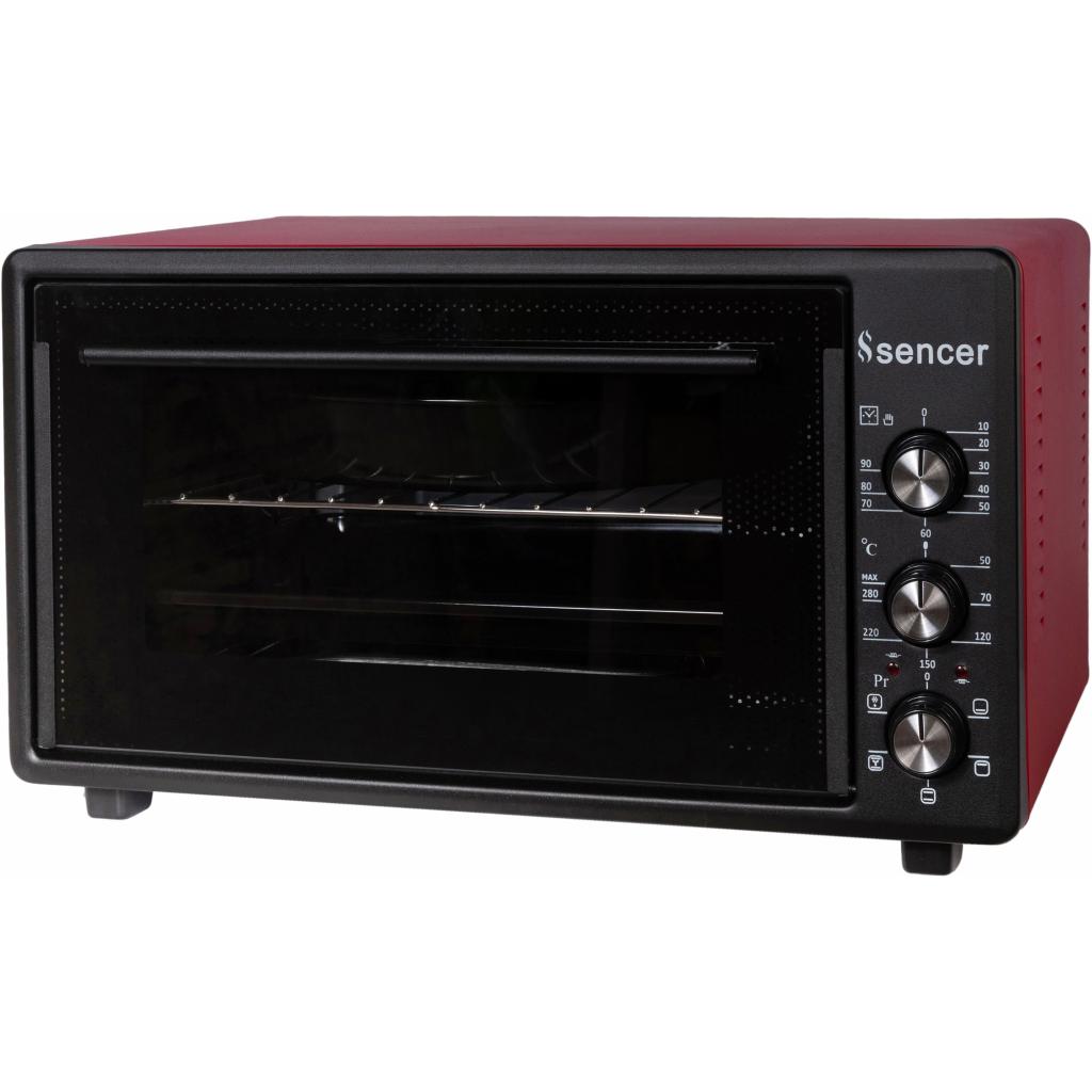 Електропіч Sencer MF 46E24 Matt Black - зображення 2