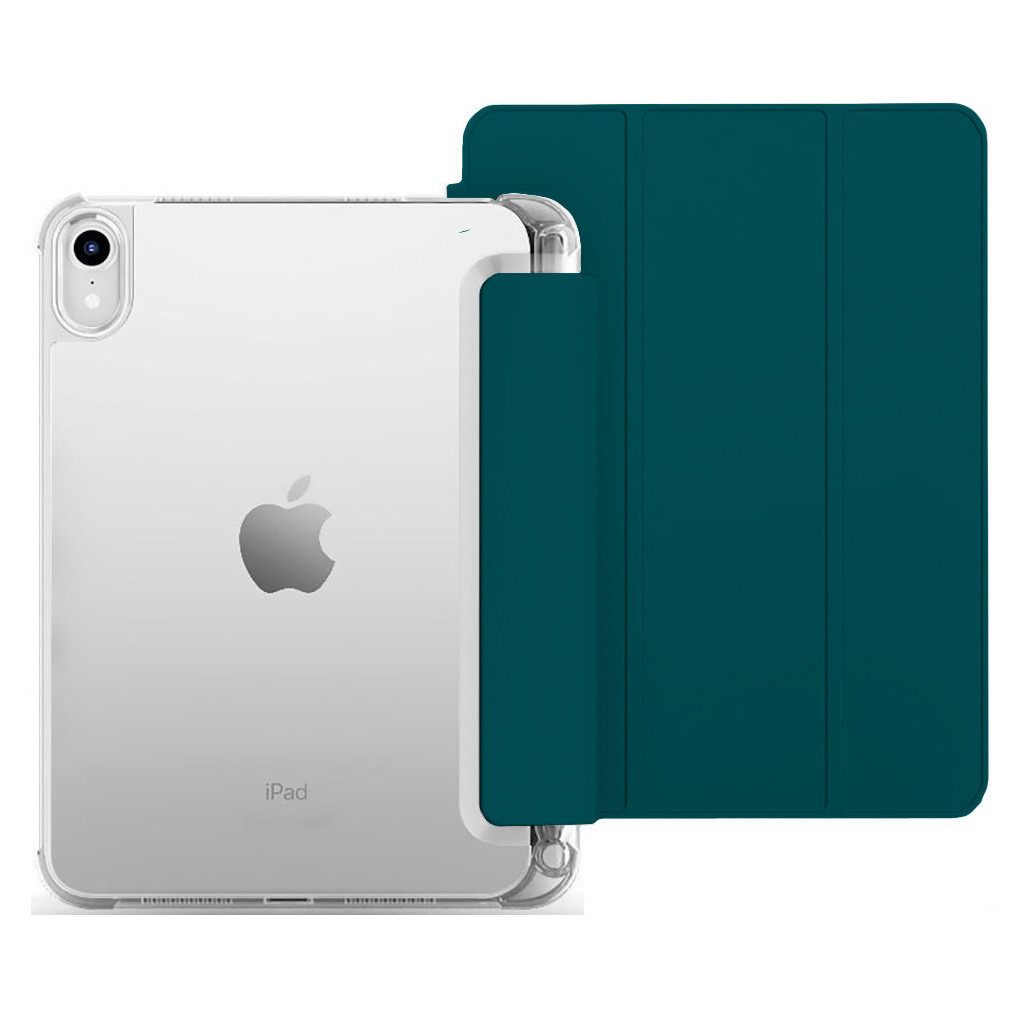 Чохол до планшета BeCover TPU Edge mount Pencil Apple iPad 10.9" 2022 Dark Green (708482) - зображення 2