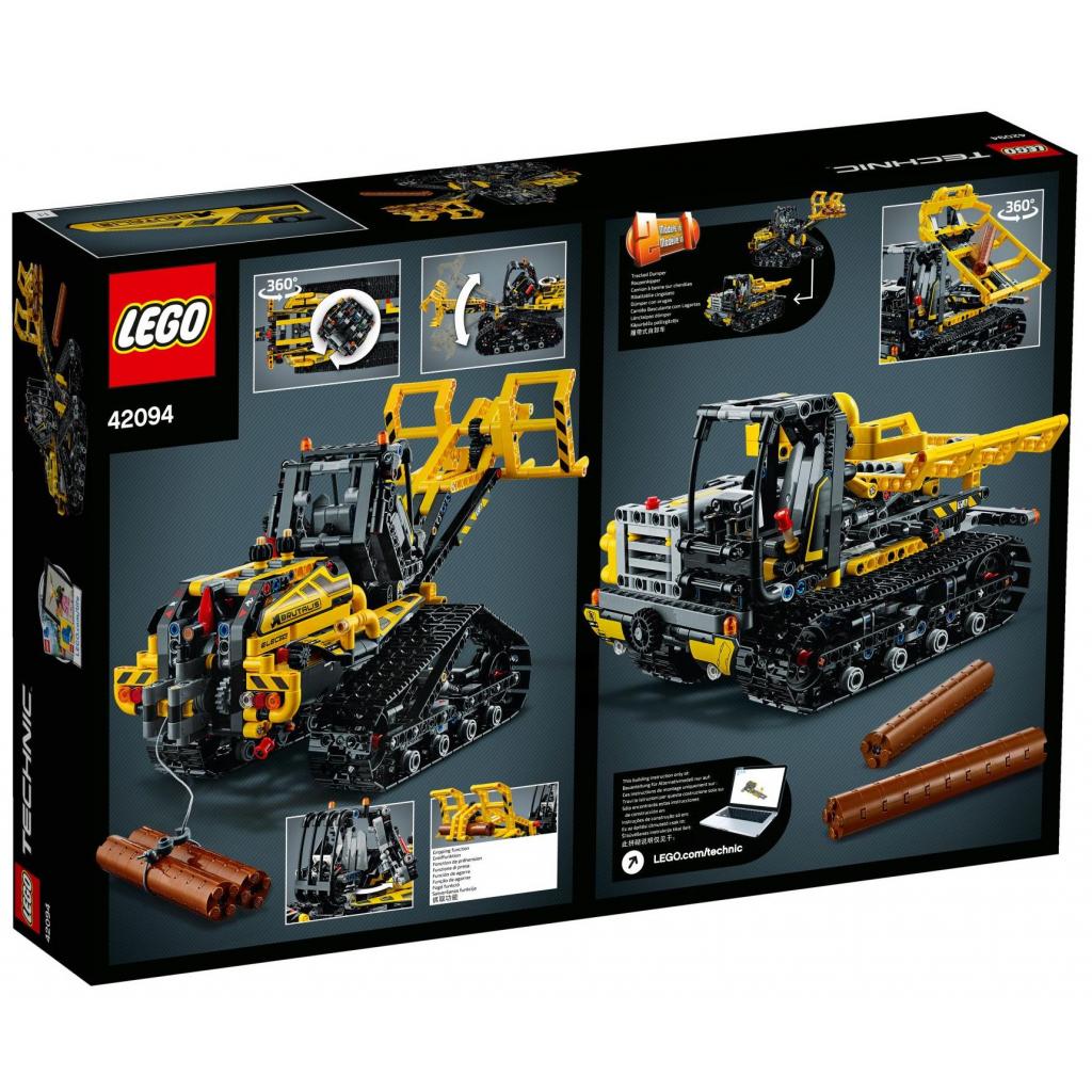 Конструктор LEGO TECHNIC Гусеничний навантажувач 827 деталей (42094) - зображення 8