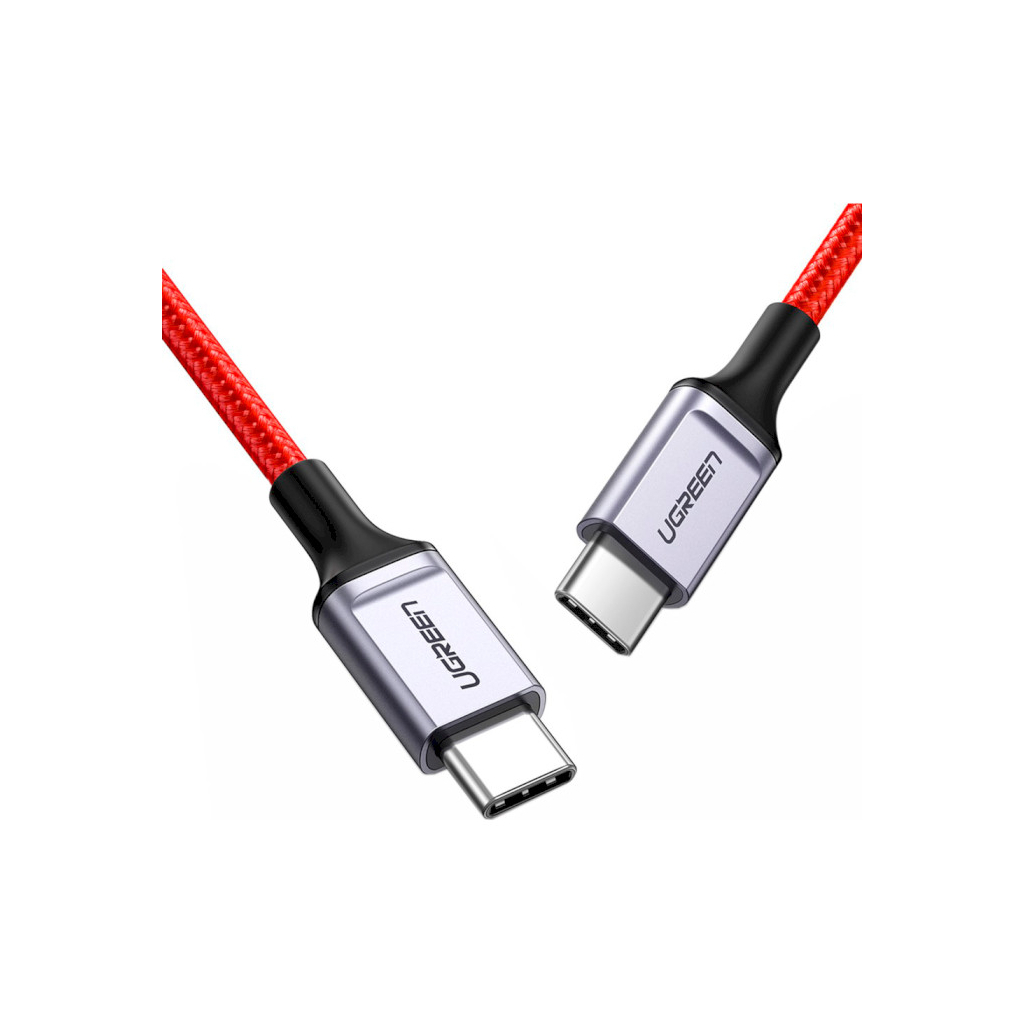 Дата кабель USB 2.0 AM to USB-C 1.0m US294 red Ugreen (60186) - зображення 2