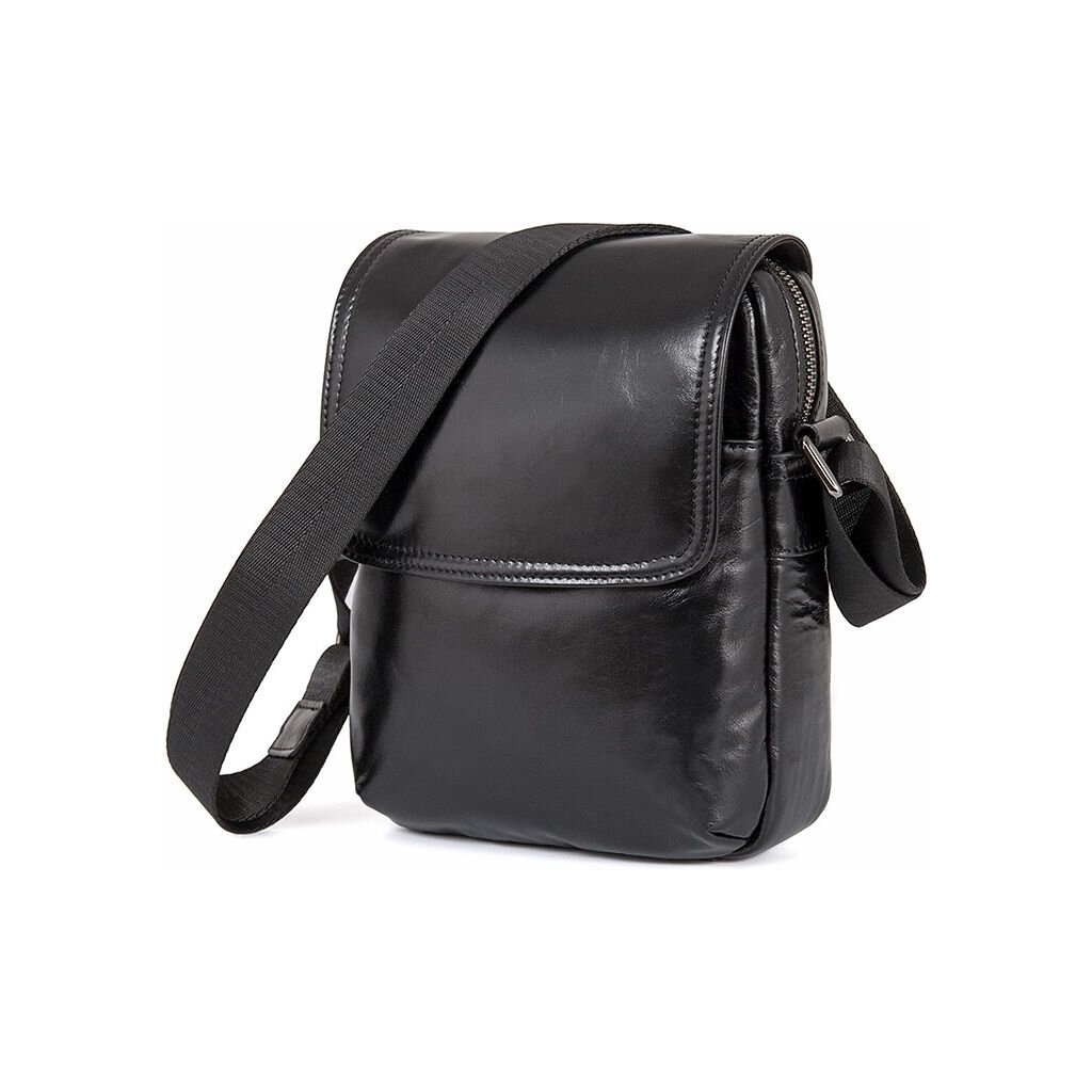 Сумка Vintage Шкіряна Чорна (14470) - зображення 1