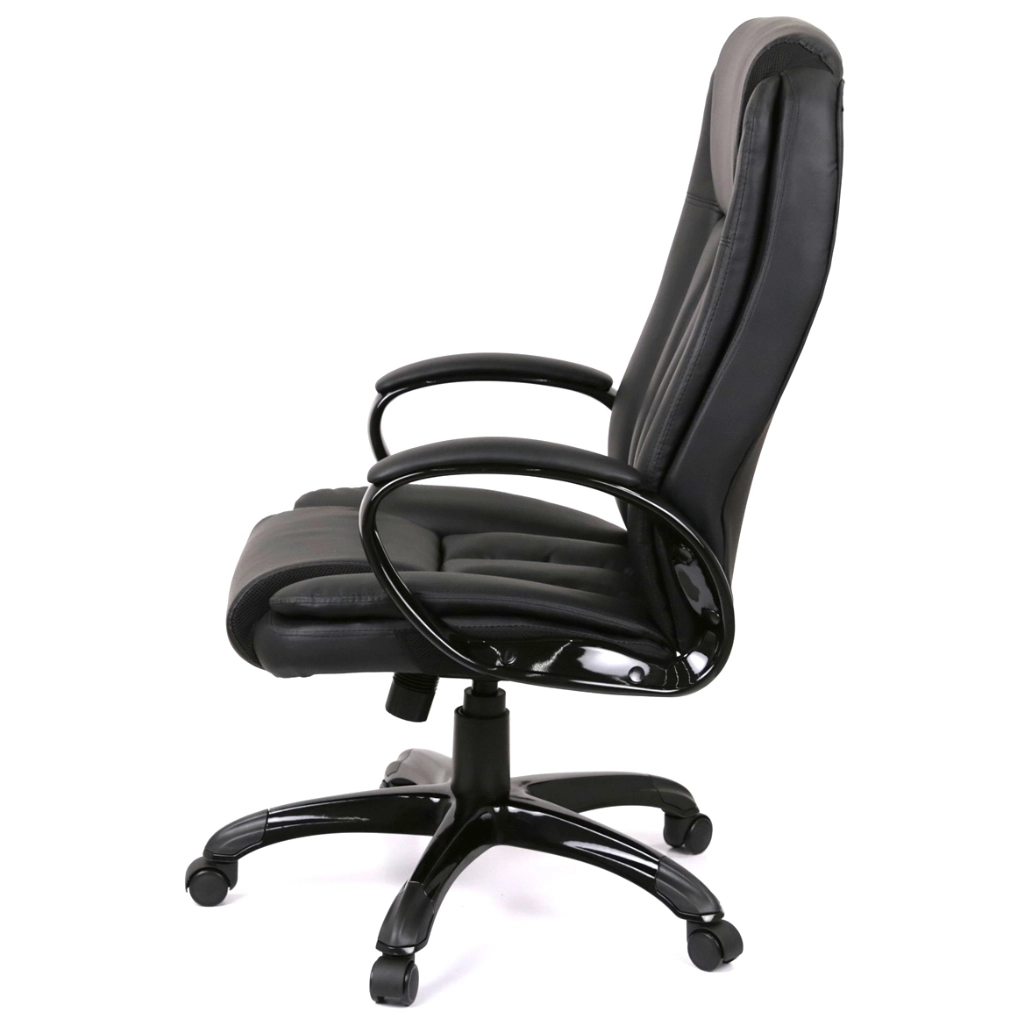 Офісне крісло Аклас Інгул TILT Чорний (Чорний/Чорний) (00161488) - зображення 3