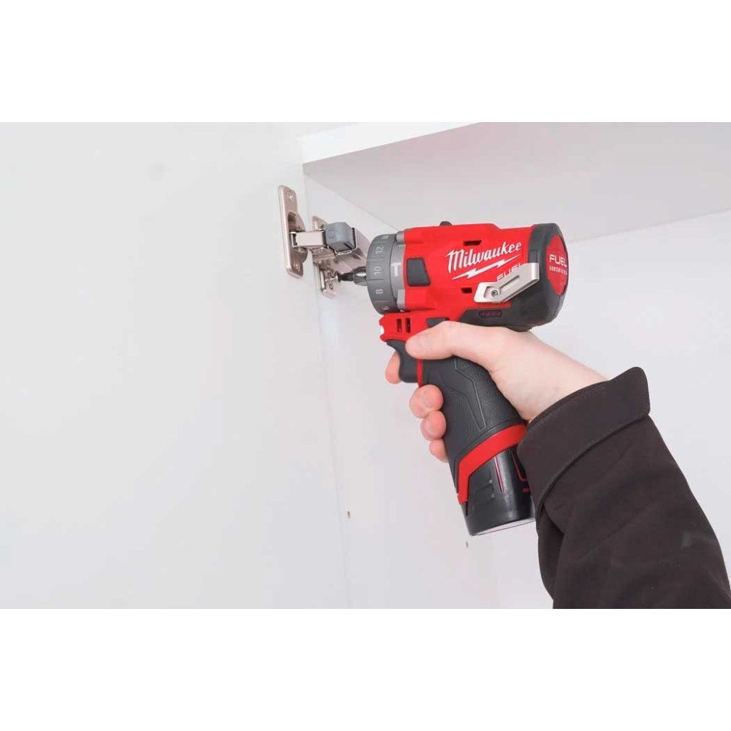 Шуруповерт Milwaukee M12 FPDX-202X, 37Нм, 2x2Аг, 2 насадки, кейс (4933464136) - зображення 12