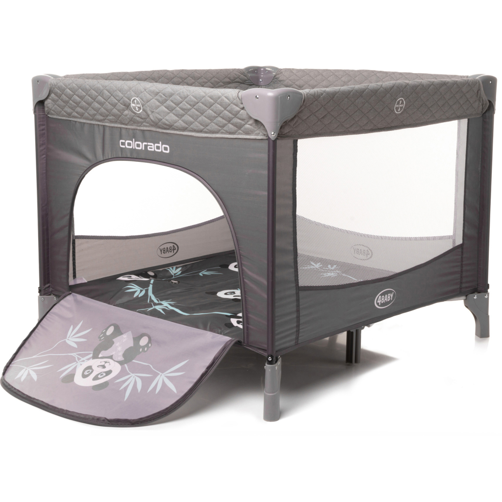 Дитячий манеж 4Baby Colorado Сірий (4CL07) - зображення 2