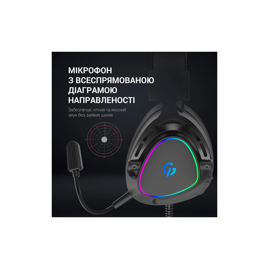 Навушники GamePro HS783 RGB Black (HS783) - зображення 8