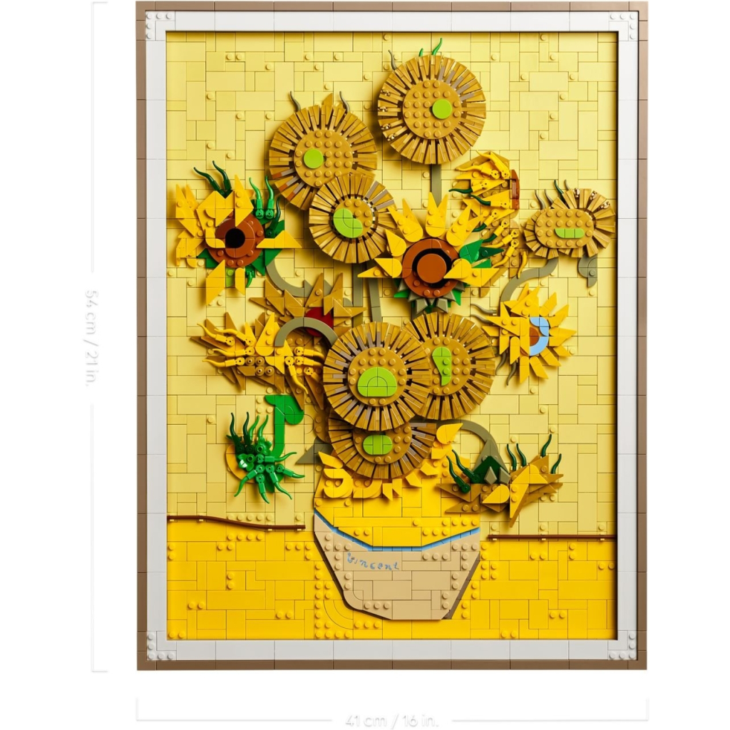 Конструктор LEGO ART Vincent van Gogh — Соняшники (31215) - зображення 5