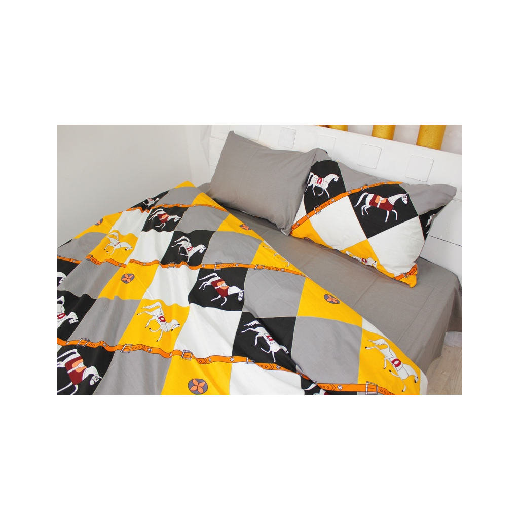 Постільна білизна MirSon Сатин 22-1327 Important Євро (2200005146385) - зображення 3