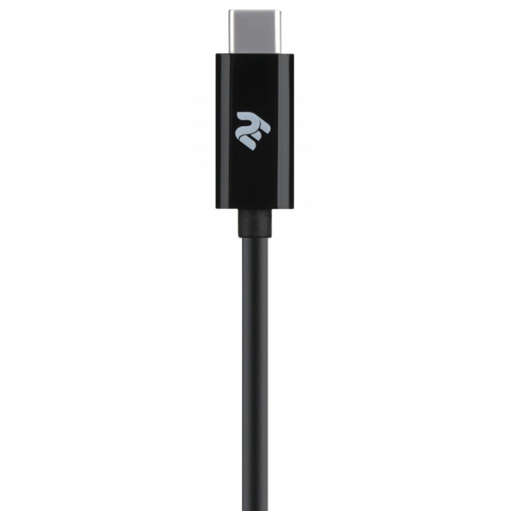 Кабель мультимедійний Type-C to DisplayPort (AM/AM), 1m, black 2E (2E-W1402) - зображення 3