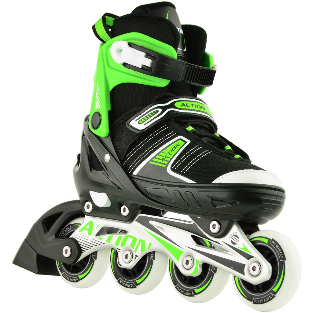 Роликові ковзани Action 2 в 1 Ronny Зелені 37-40 (153B5/2IN1/GR37-40) - изображение 3