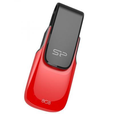 USB флеш накопичувач Silicon Power 8Gb Ultima U31 Red USB 2.0 (SP008GBUF2U31V1R) - зображення 2