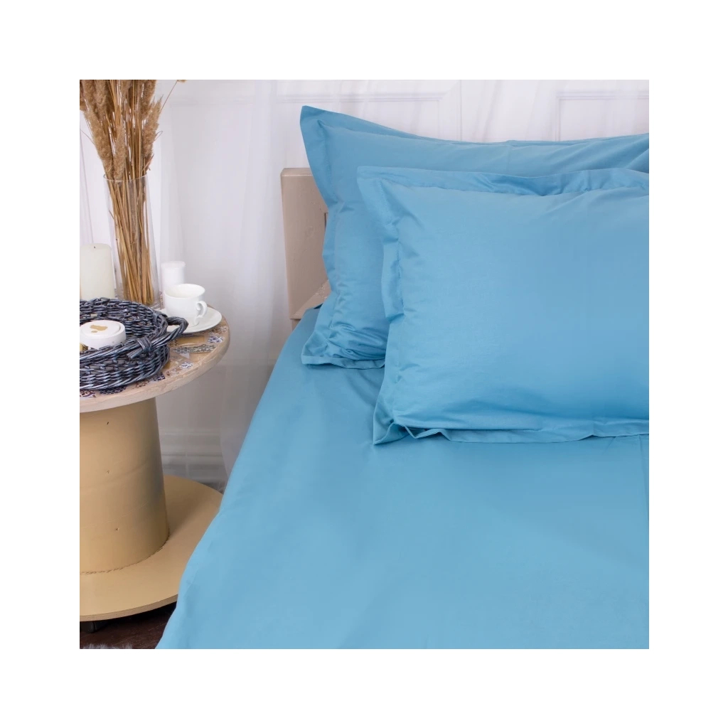 Постільна білизна MirSon Poplin Line 067 Green wave 110x140 (2200006277392) - зображення 4