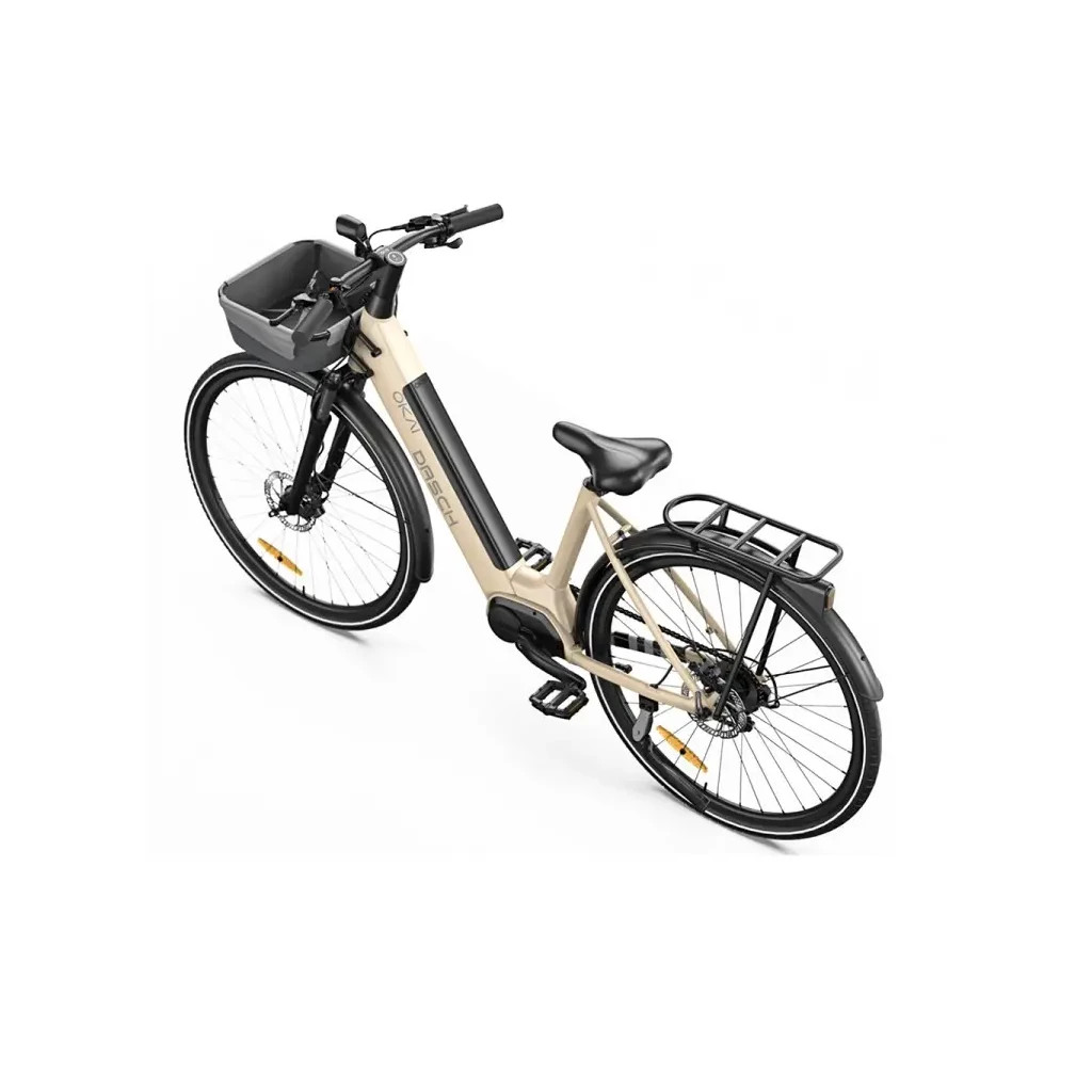 Електровелосипед OKAI EB10 28" 250 W 14,4 Ah Beige (4255577500026) - зображення 6