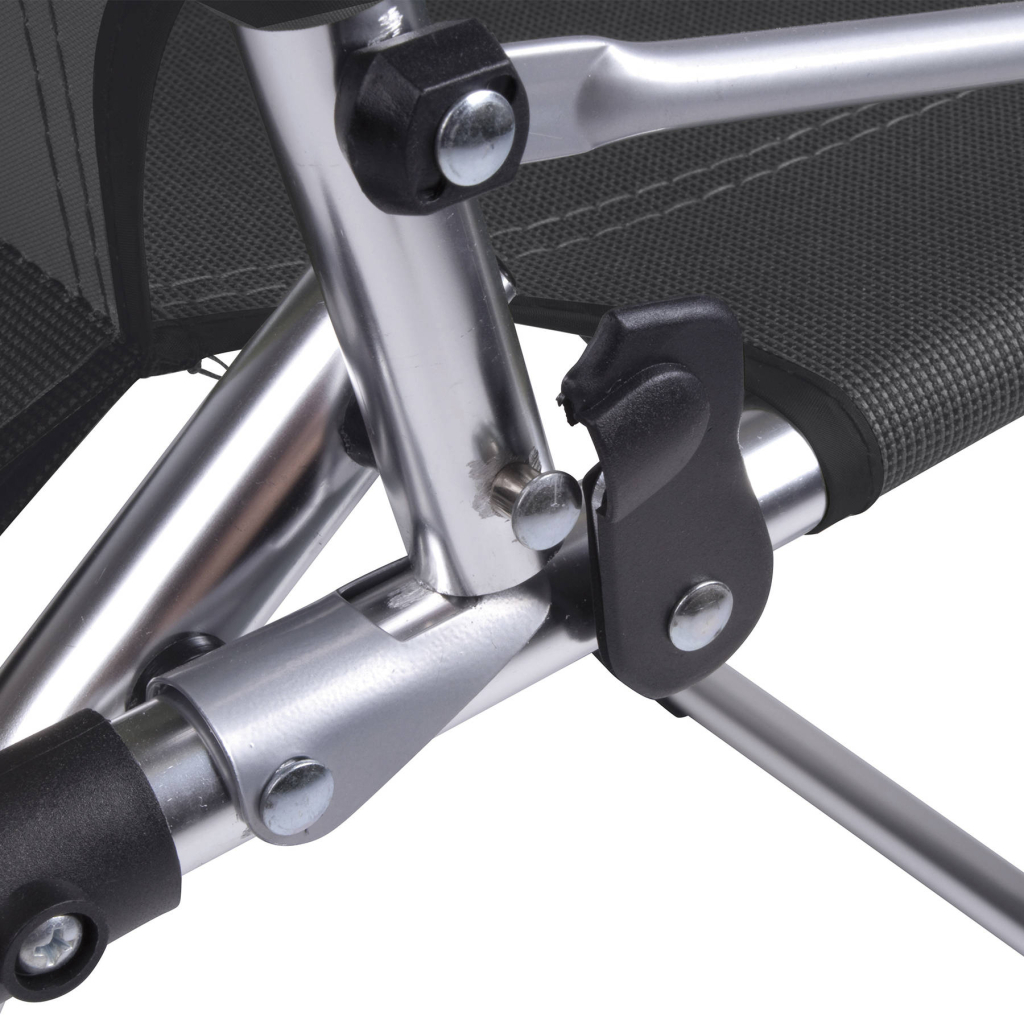 Крісло складане Bo-Camp Copa Rio Comfort XXL Сіре (1211961) - зображення 4