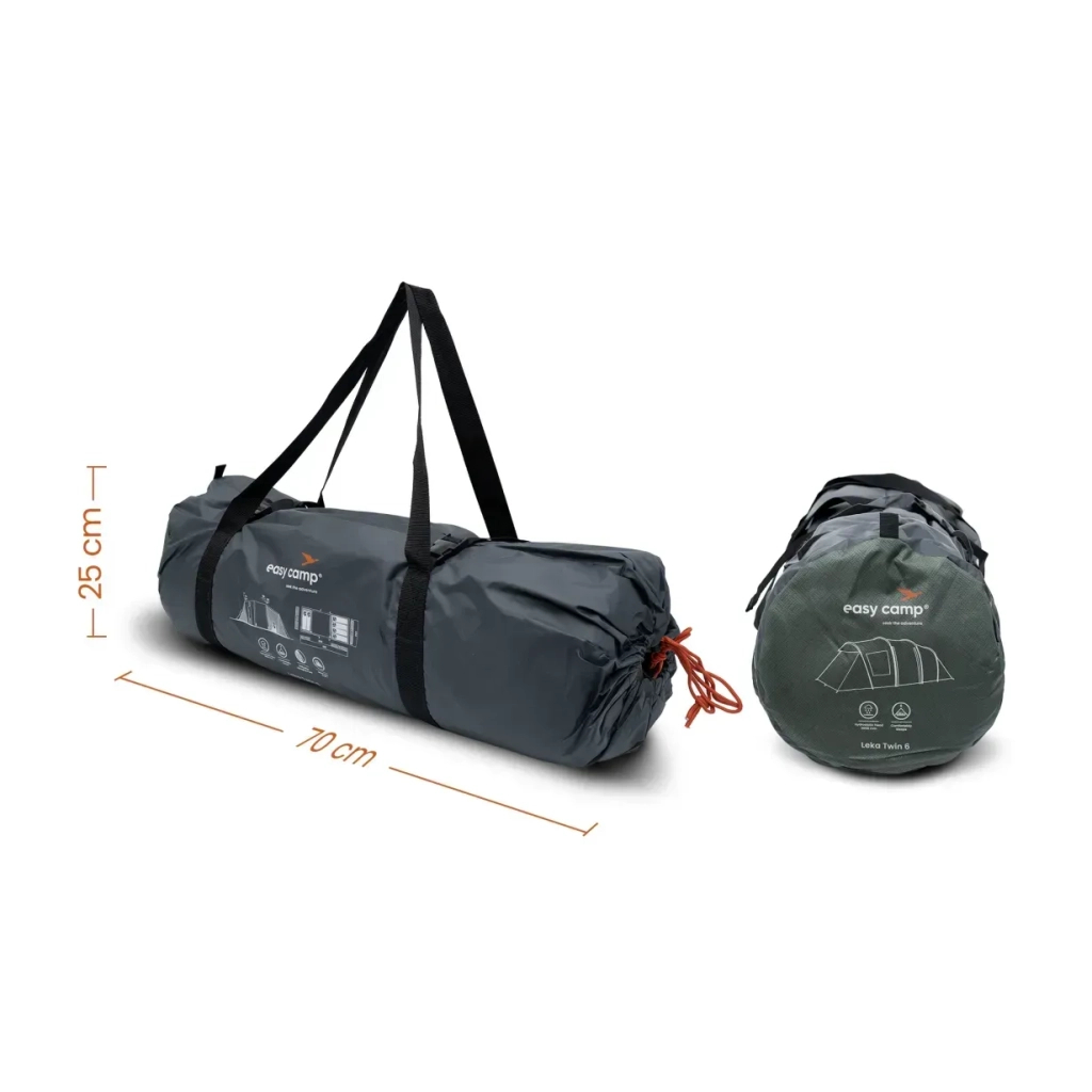 Намет Easy Camp Leka Twin 6 (120492) (931554) - зображення 5