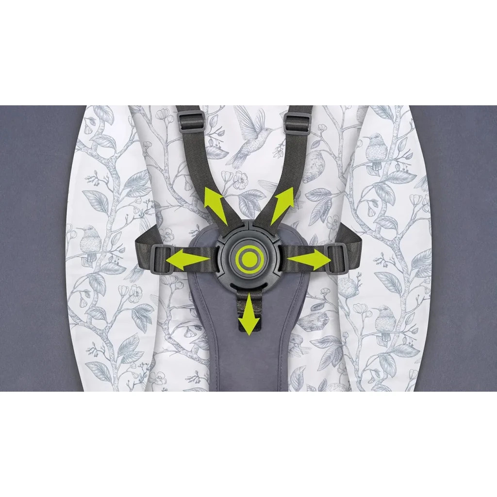 Крісло-гойдалка Lionelo Ralf Grey White (LO-RALF GREY WHITE) - зображення 7