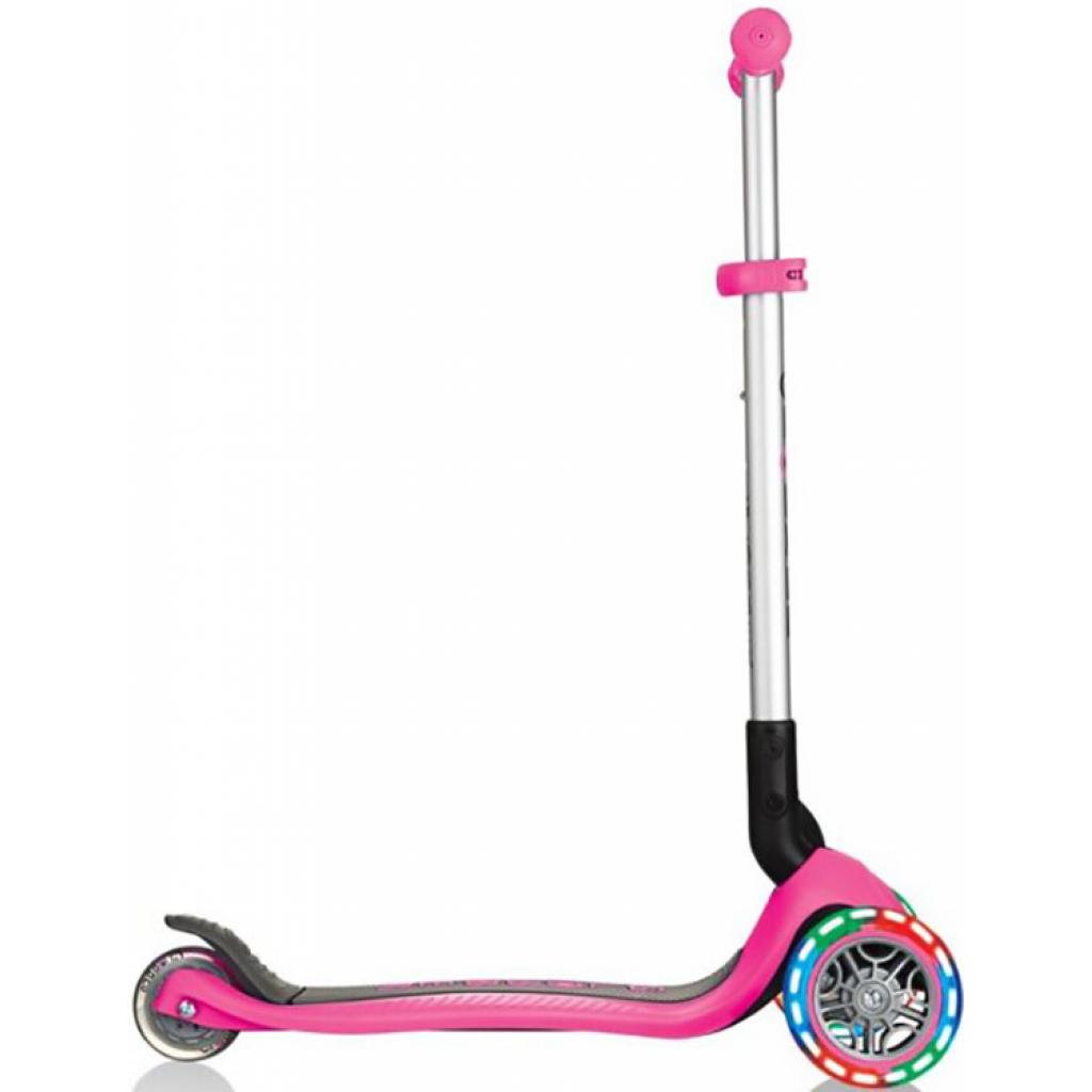 Самокат Globber Primo foldable lights рожевий з підсвічуванням (432-110-2) - зображення 3