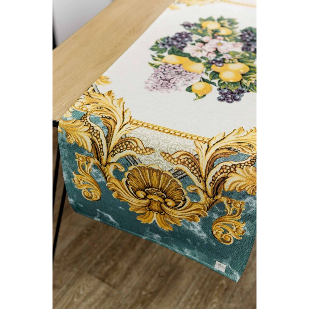 Доріжка на стіл Прованс гобеленова Verna 100х35 см (4823093447332) - зображення 1