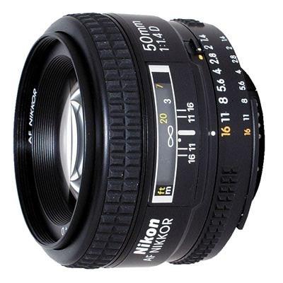 Об'єктив Nikon Nikkor AF 50mm f/1.4D (JAA011DB) - зображення 1