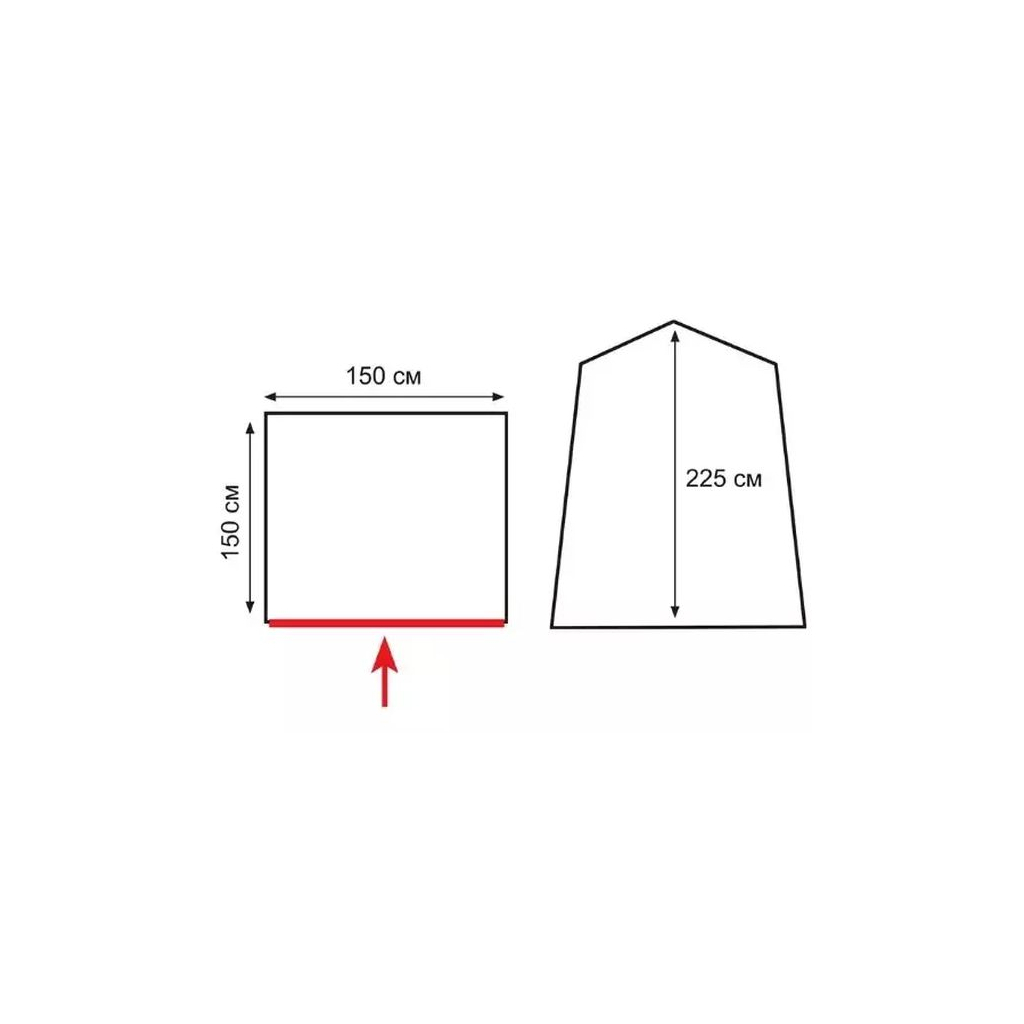 Намет Totem Privat (душ/туалет) (UTTT-022) - зображення 12