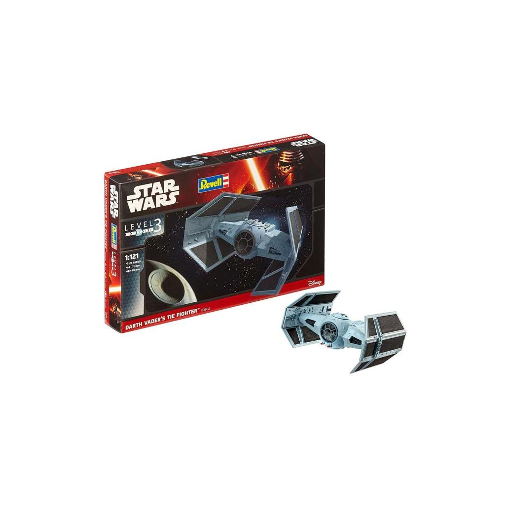 Збірна модель Revell Зоряний СІД-винищувач Дарта Вейдера рівень 3, 1:121 (RVL-03602) - зображення 2