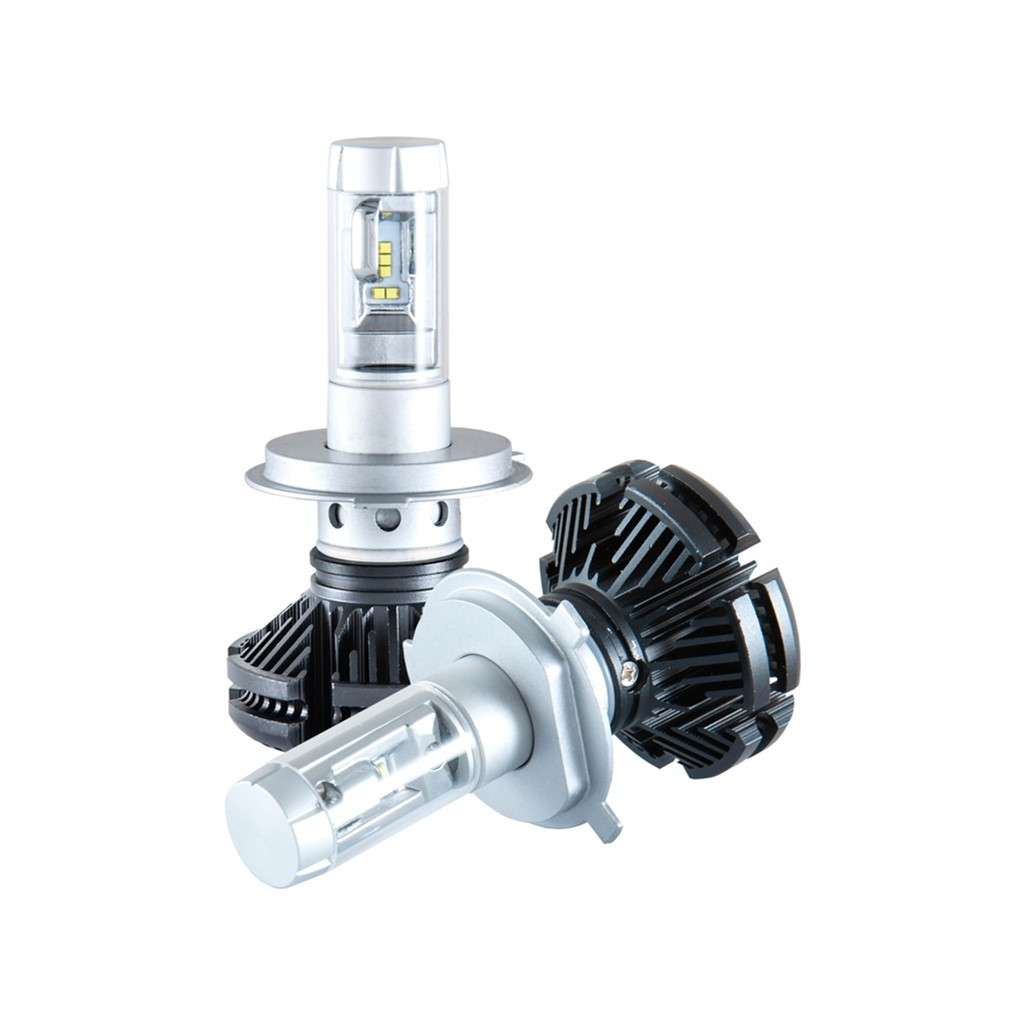 Автолампа SOLAR H4 12/24V 6000Lm 50W ZES Chip (8804) - зображення 2