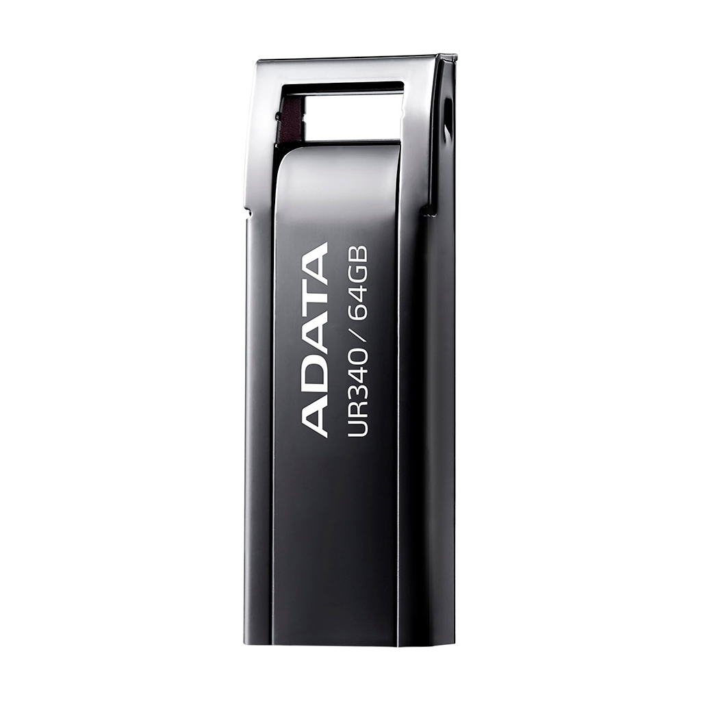 USB флеш накопичувач ADATA 64GB UR340 Black USB 3.2 (AROY-UR340-64GBK) - зображення 4