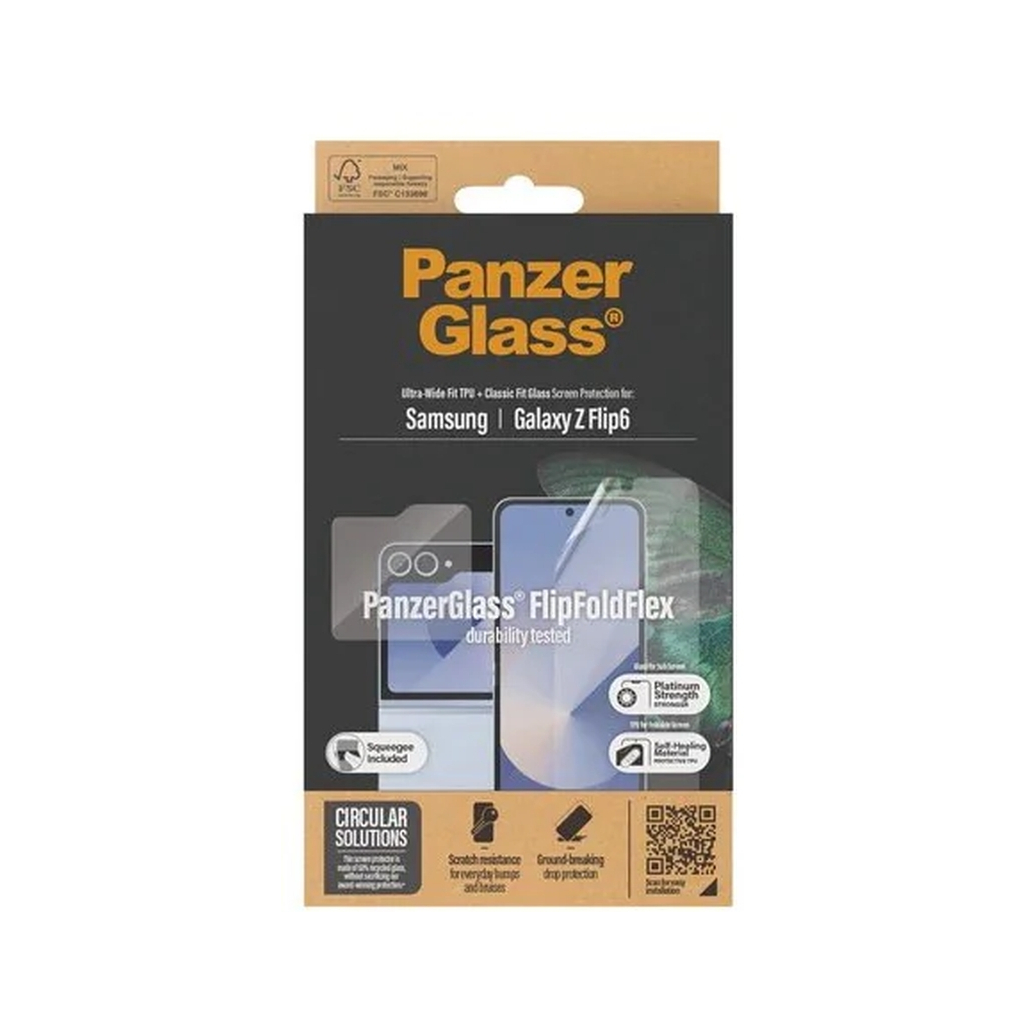 Скло захисне PANZERGLASS Samsung Galaxy Flip6 Glass & Film (PG_7370) - зображення 4