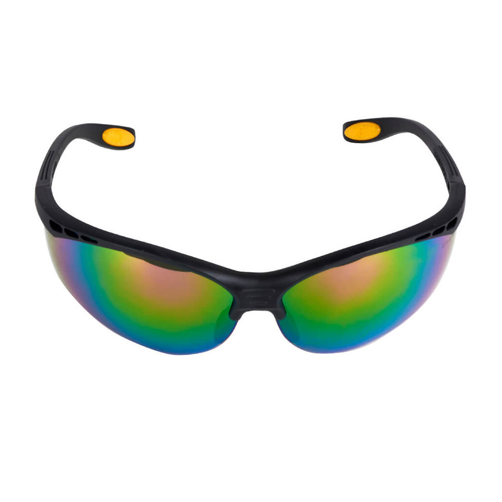 Захисні окуляри DeWALT Reinforcer, кольорові дзеркальні, полікарбонатні (DPG58-6D) - зображення 2