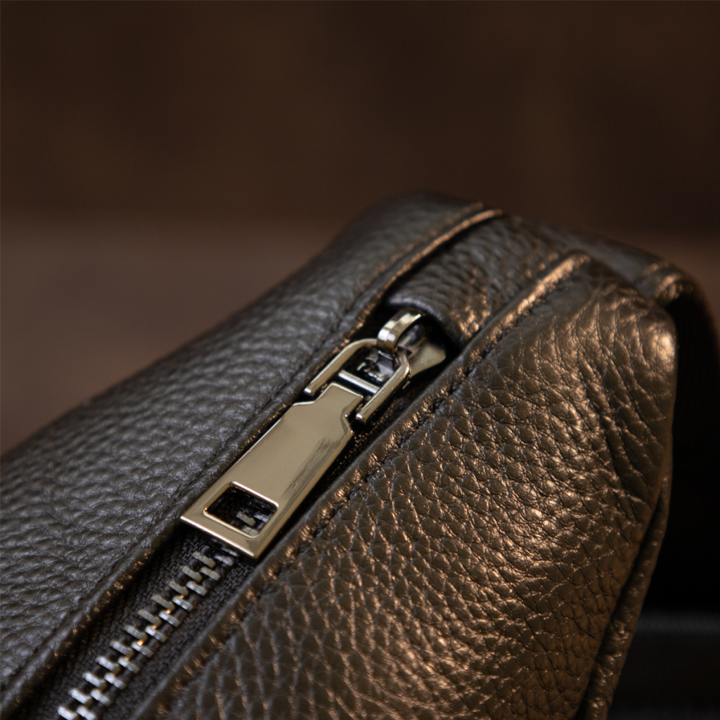 Сумка Vintage Флотар через плече Чорна (20444) - зображення 8