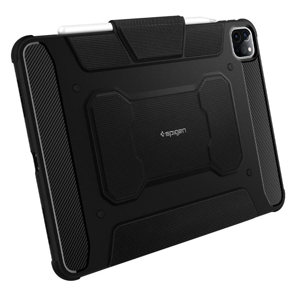 Чохол до планшета Spigen Apple iPad Pro 11"(2022/2021/2020/2018) Rugged Armor Pro, Black (ACS01024) - зображення 2