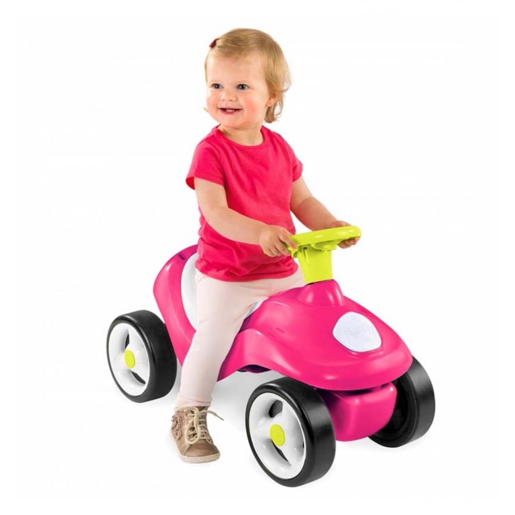 Чудомобіль Smoby Бабл Гоу 2 в 1 Рожевий (720102) - зображення 6