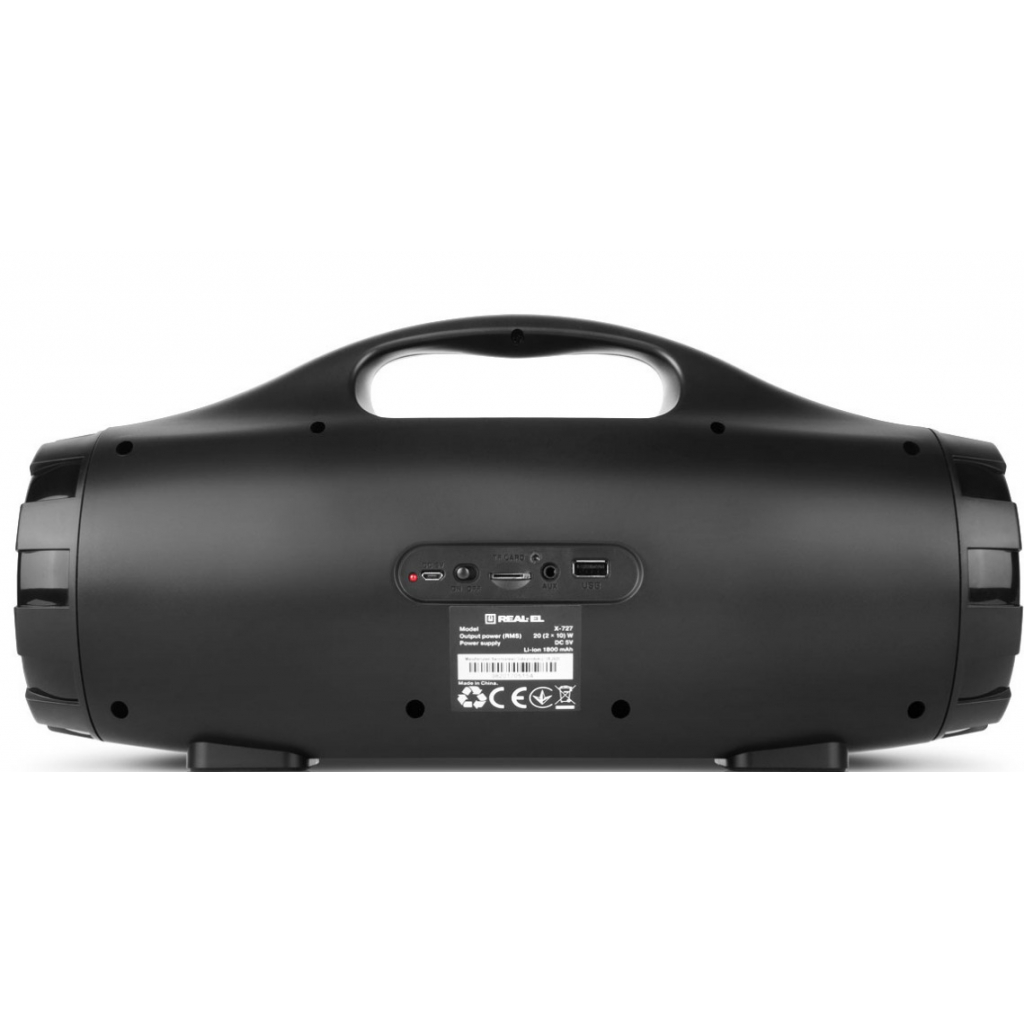 Акустична система REAL-EL X-727 Black - зображення 3