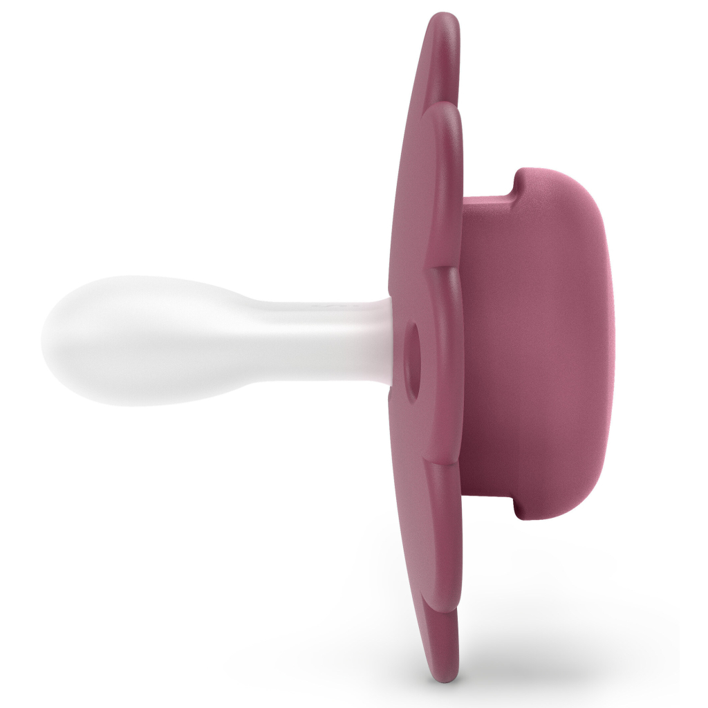 Пустушка Suavinex Wonder фізіологічна, 0-6 міс. бордова (308376) - зображення 2