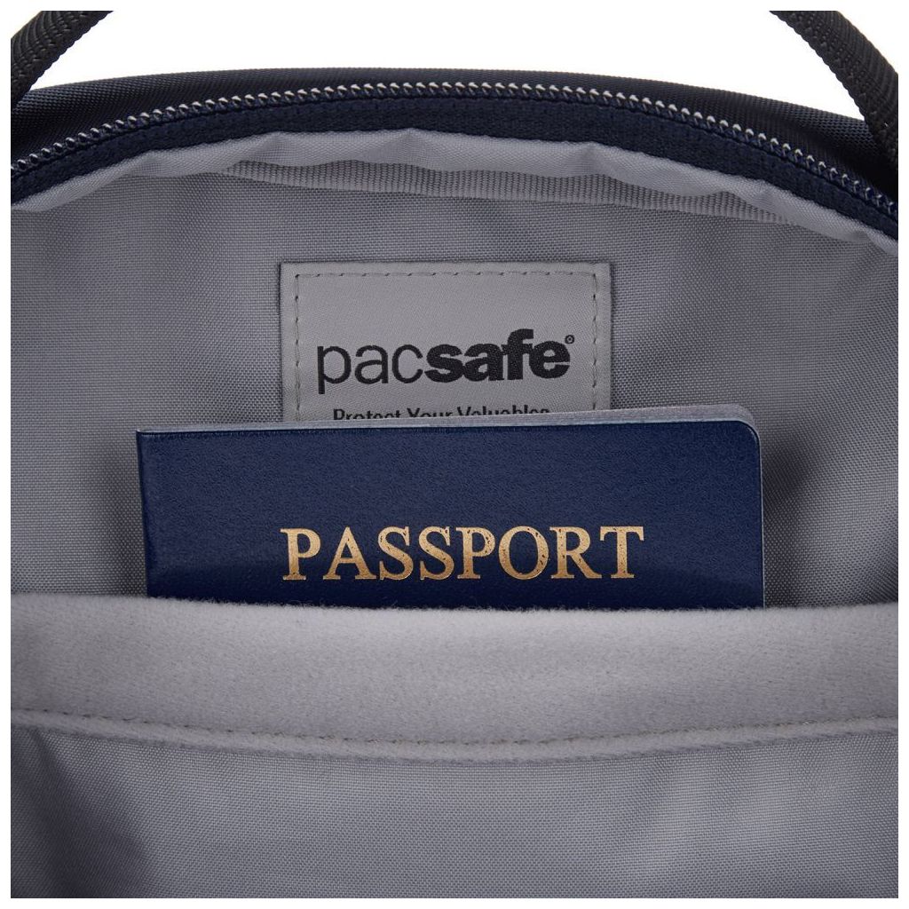 Сумка Pacsafe V Tour Crossbody Темно-синя (61110658) - зображення 6